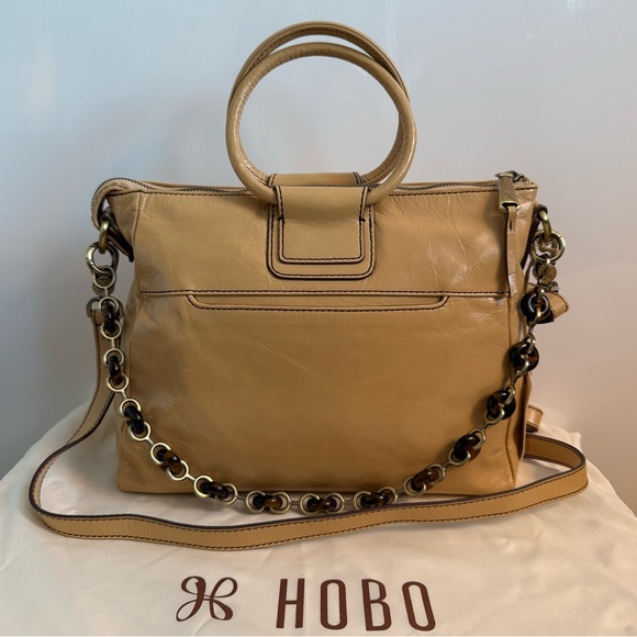 HOBO Handbags - HOBO Sheila NWT Medium Crossbody Satchel with Tortoise Chain Swag